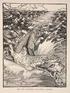Avant que le Léviathan ne puisse nager une lieue, illustration de 